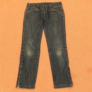 United Colors Of Benetton size eur 38 W28L26.5 Dark Blue ankle Jeans